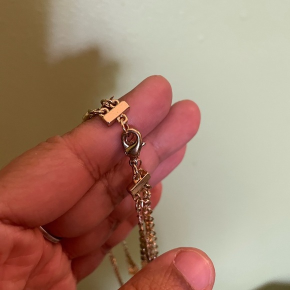 American Eagle Gold and Silver Crystal Bracelet - Picture 8 of 8